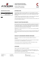 Batten system, General information C 1.2