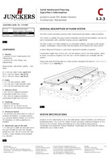 Level 78+  Batten system, Specifier's information C 1.2.3